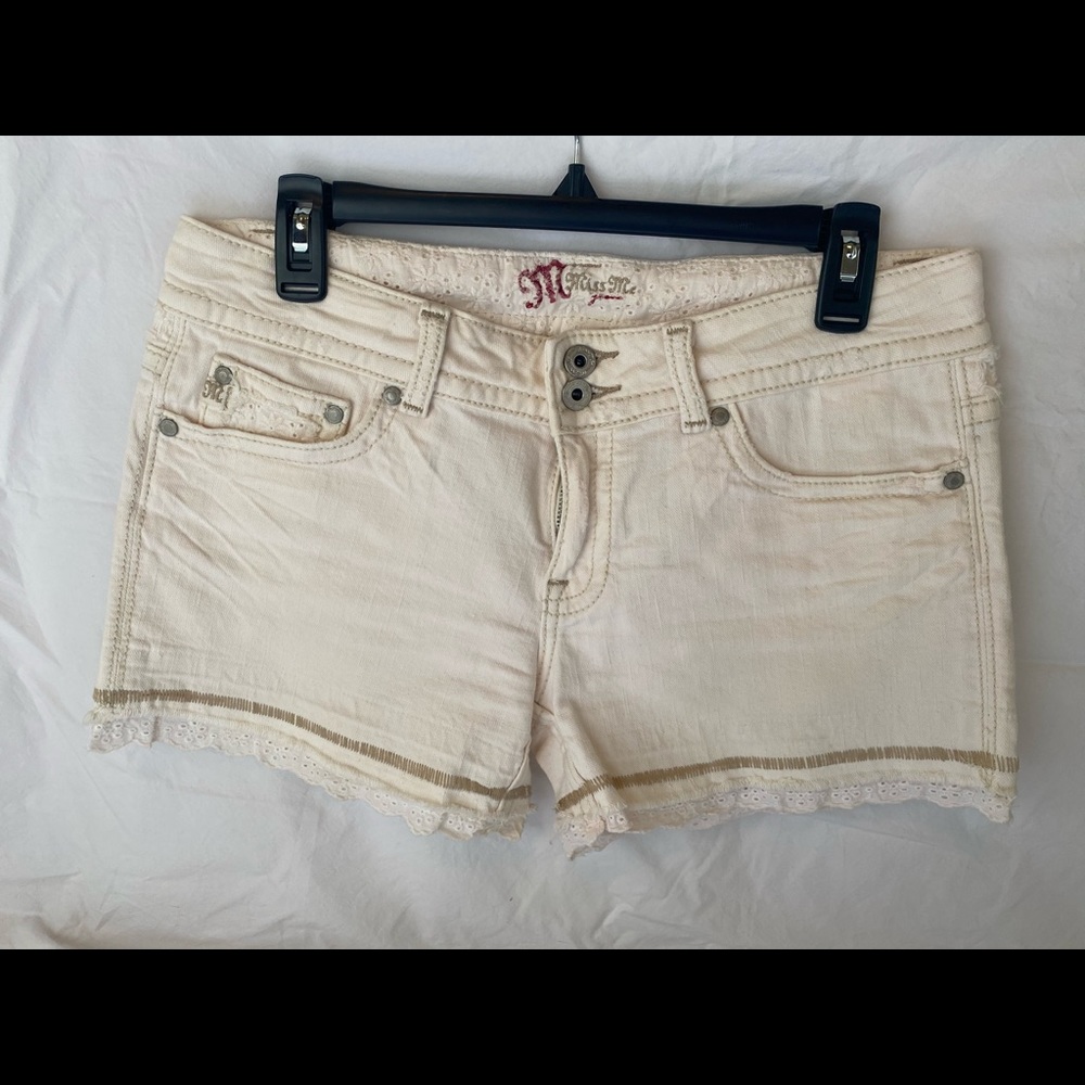 Miss Me off white Jean Shorts